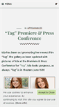 Mobile Screenshot of isla-fisher.org